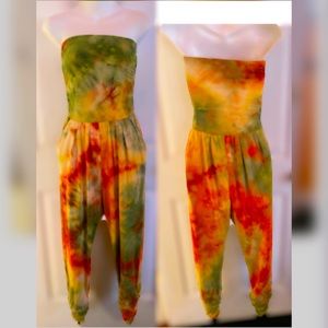 Tie dye jumpsuit